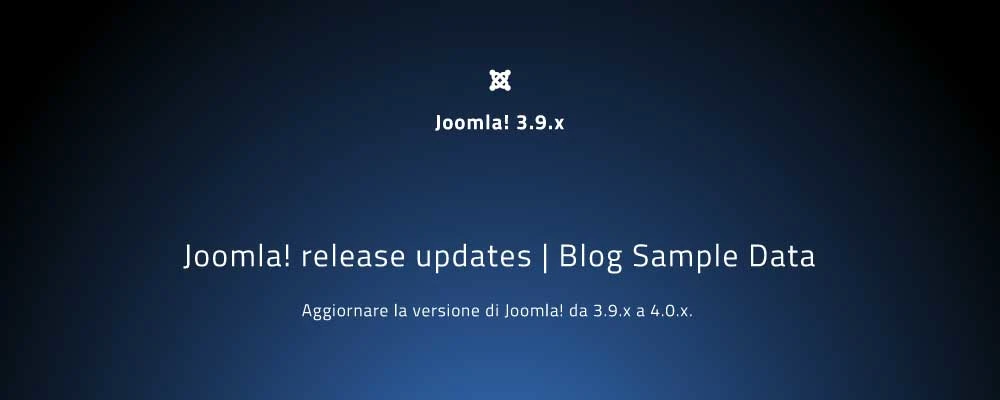 Joomla! 4 Relese Updates